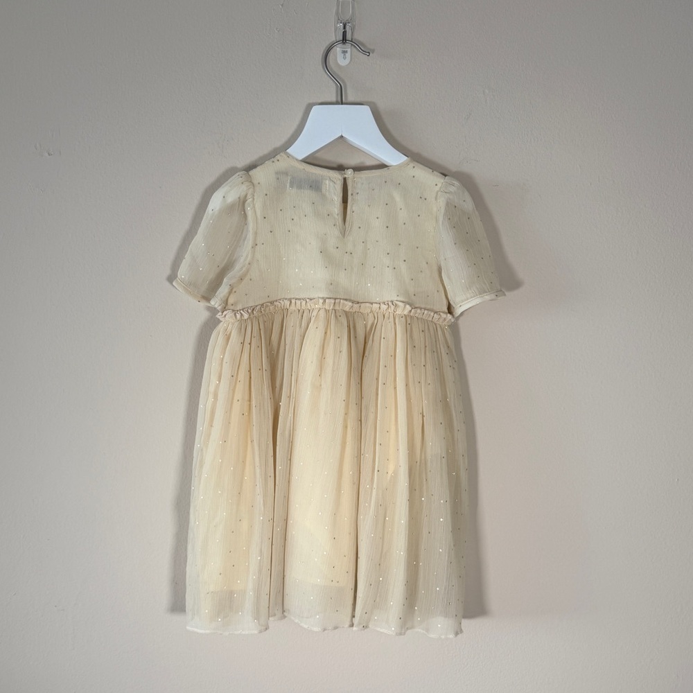 Stella McCartney Kids Cream Sparkle Dress - 24 Months - Picture 7 of 7